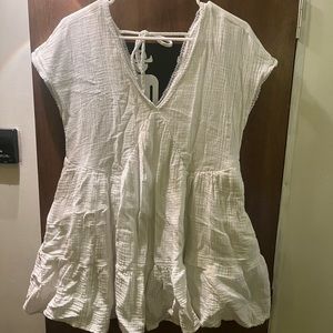 American eagle white dress
